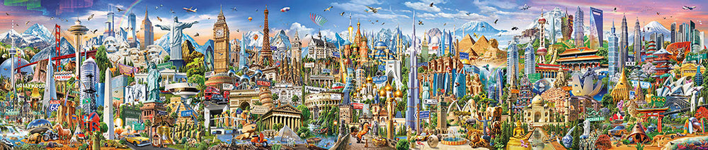 Around the World 42,000-Piece Puzzle