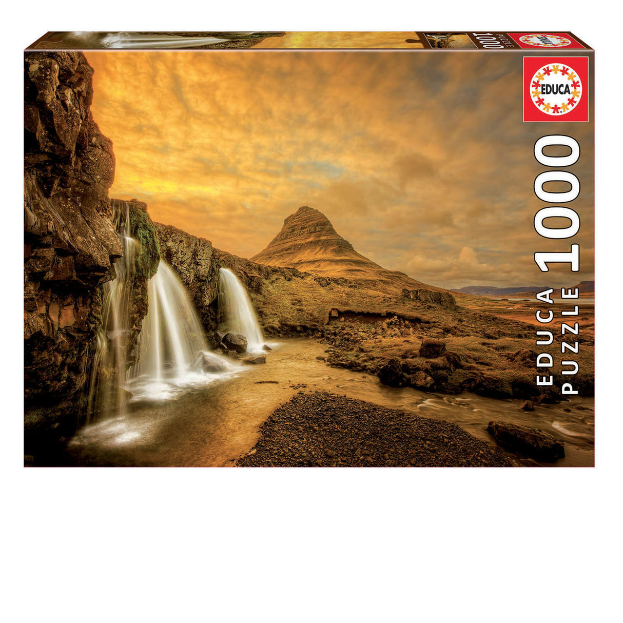 Kirkjufellsfoss Waterfall 1000-Piece Puzzle