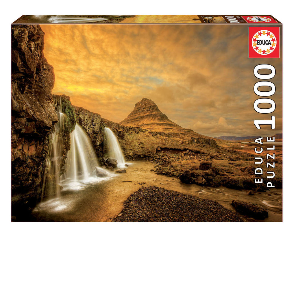 Kirkjufellsfoss Waterfall 1000-Piece Puzzle