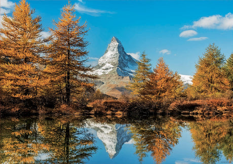 Mont Cervin en automne - Casse-tête de 1000 pièces