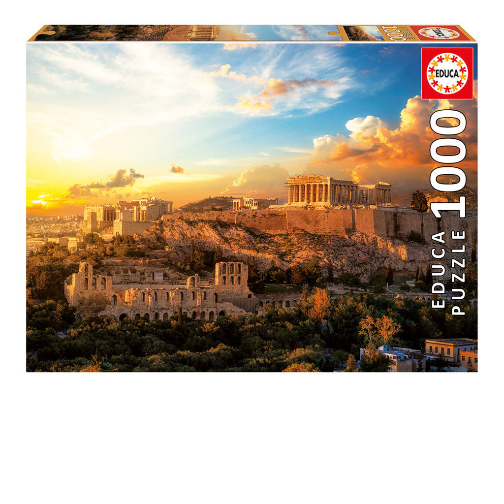 L'Acropole d'Athènes<br>Casse-tête de 1000 pièces