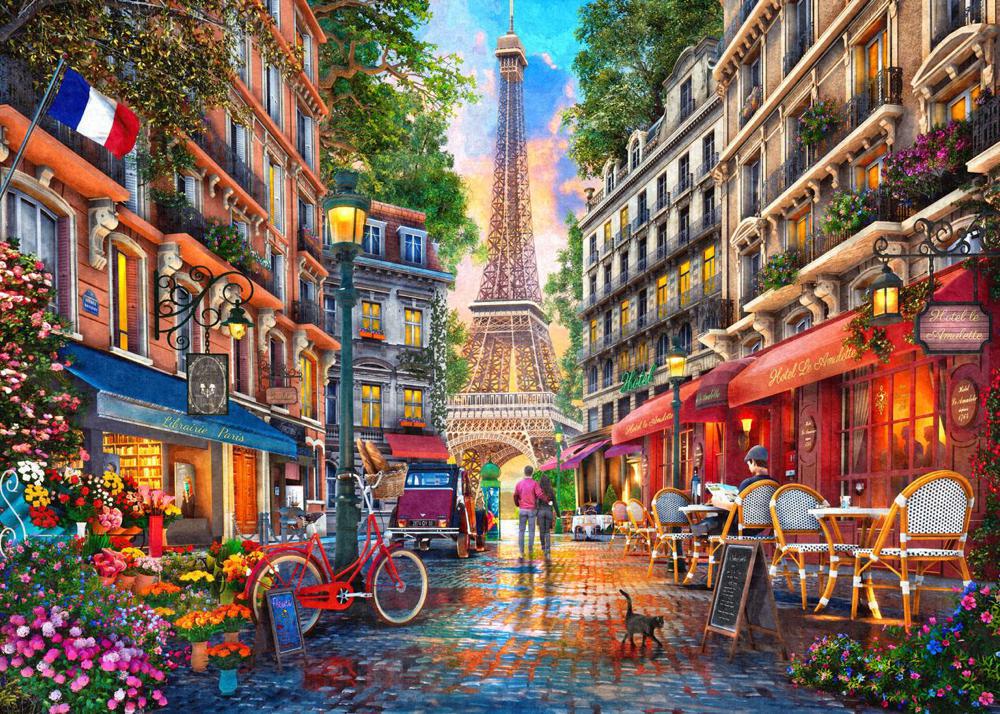 Paris - Dominic Davison 1000-Piece Puzzle