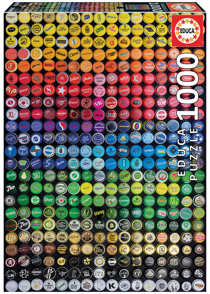 Collage Chapas<br>Casse-tête de 1000 pièces