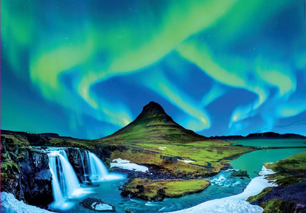 Aurora Borealis - Iceland 1500-Piece Puzzle