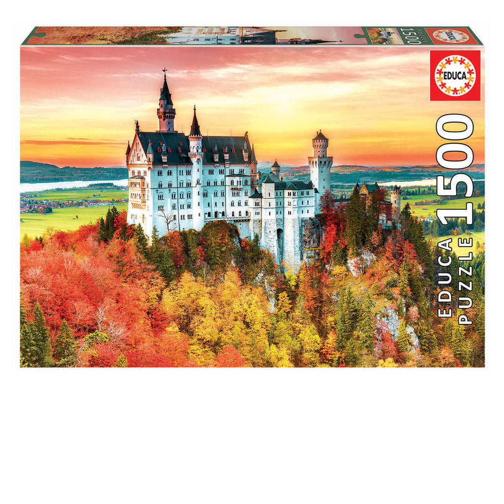 Autumn in Neuschwanstein 1500-Piece Puzzle