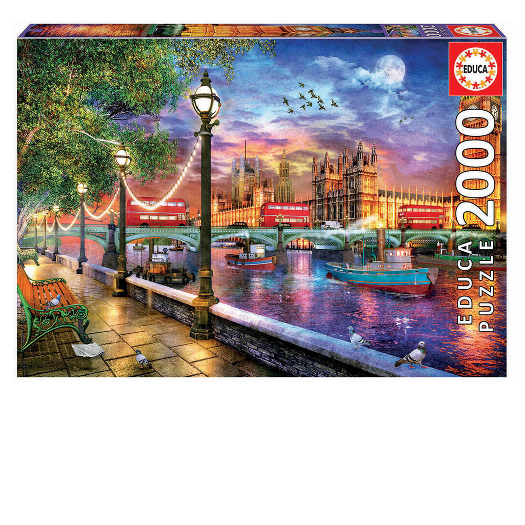 London at Sunset 2000-Piece Puzzle