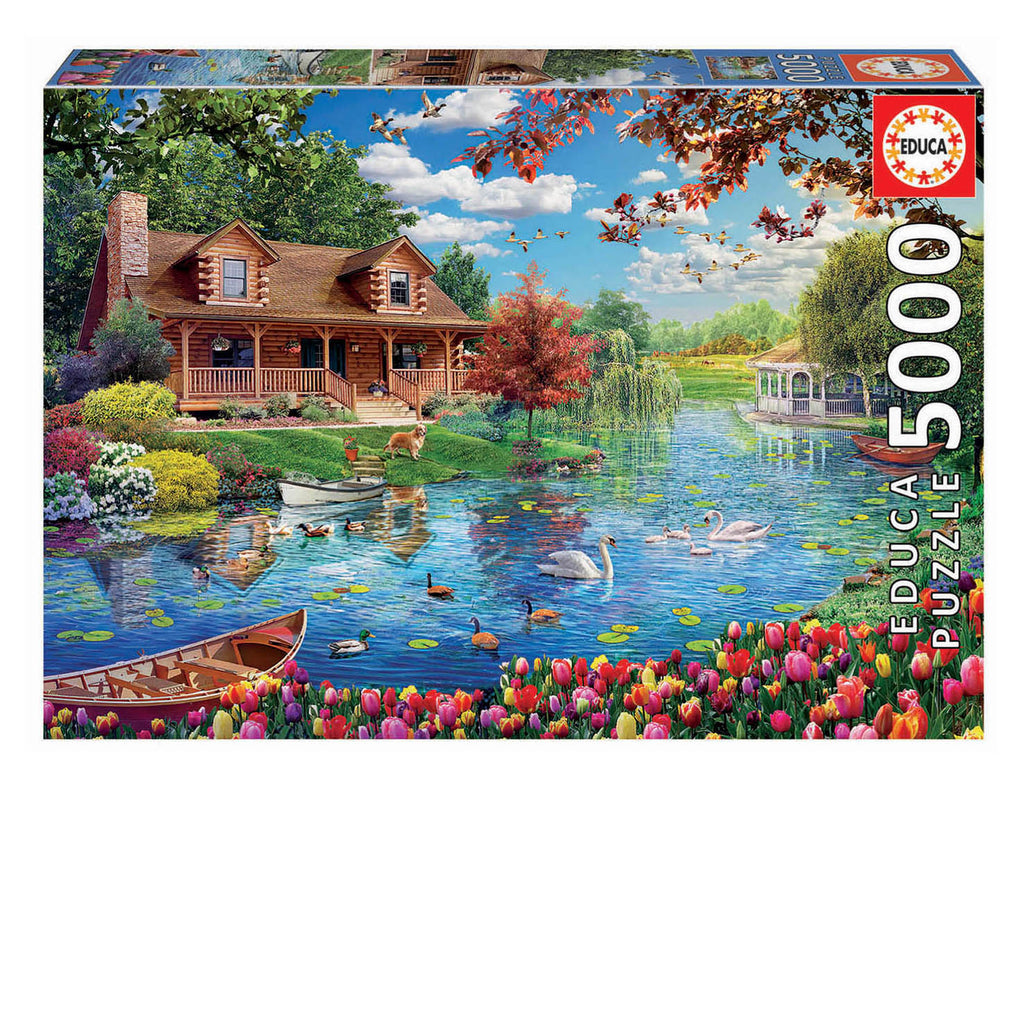 House on the Lake 5000-Piece Puzzle