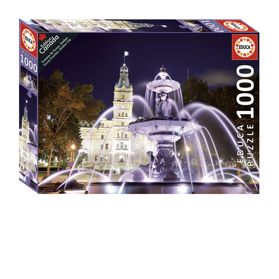 Tourny Fountain, Quebec City 1000-Piece Puzzle