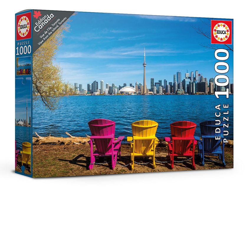 Vue de l'île - Toronto<br>Casse-tête de 1000 pièces