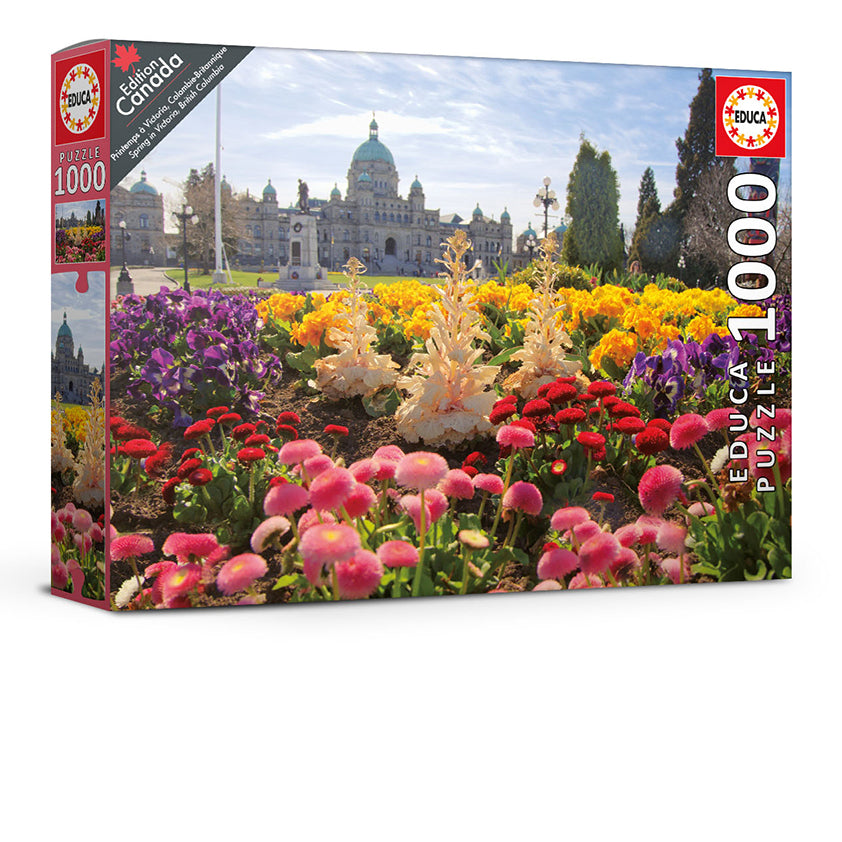 Spring in Victoria 1000-Piece Puzzle