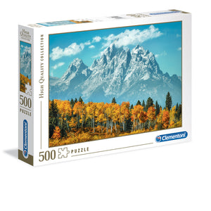 Grand Teton in Fall 500-Piece Puzzle