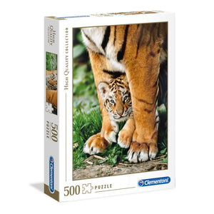 Bengal Tiger Cub 500-Piece Puzzle