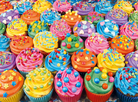 Colorful Cupcakes 500-Piece Puzzle