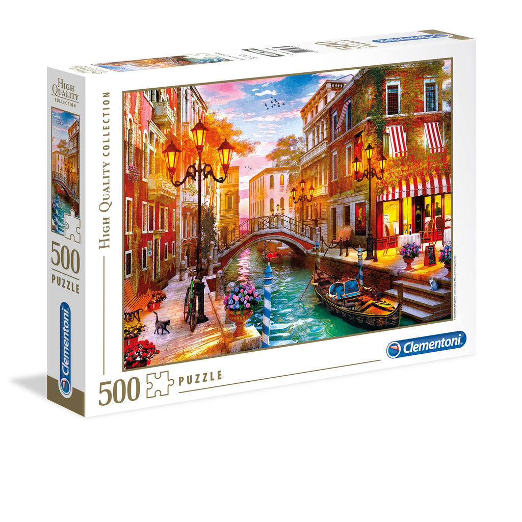 Sunset Over Venice 500-Piece Puzzle