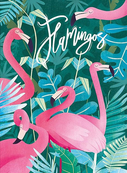 Fantastic Animals - Flamingos 500-Piece Puzzle