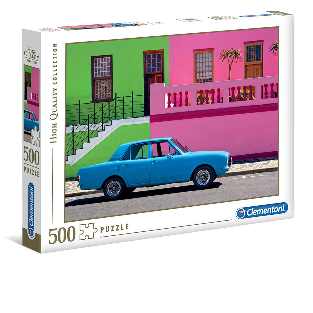 The Blue Car 500-Piece Puzzle
