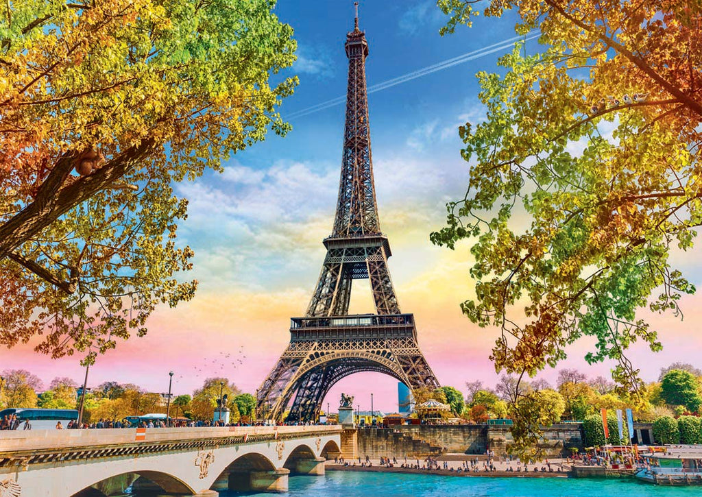 Romantic Paris 500-Piece Puzzle