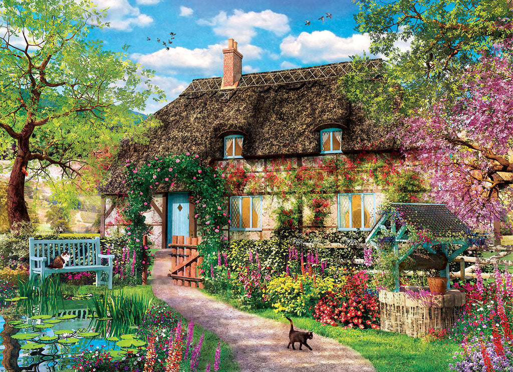 The Old Cottage 1000-Piece Puzzle