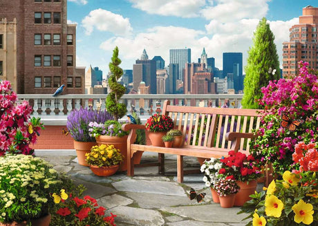 Rooftop Garden - Casse-tête de 500 pièces