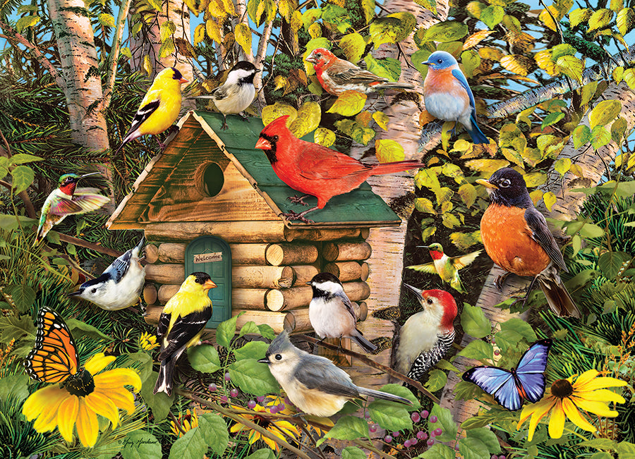 Bird Cabin<br>Casse-tête de 1000 pièces 