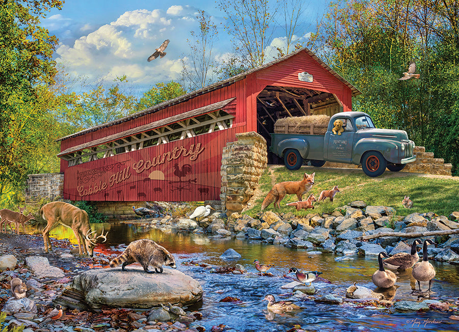 Welcome to Cobble Hill Country 1000-Piece Puzzle