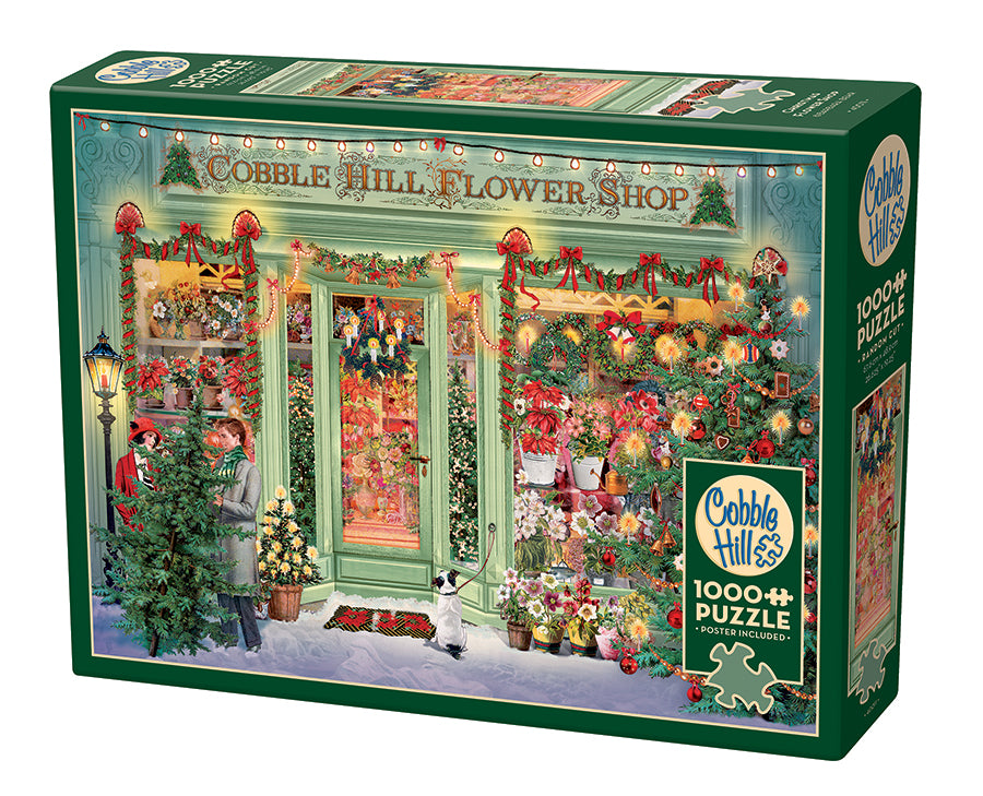 Christmas Flower Shop<br>Casse-tête de 1000 pièces 