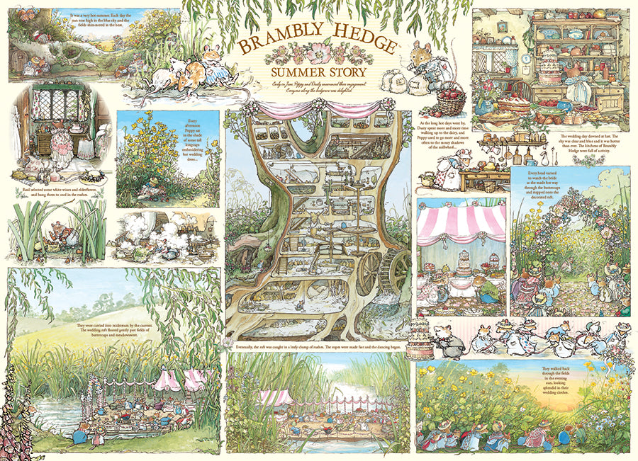 Brambly Hedge Summer Story 1000-Piece Puzzle