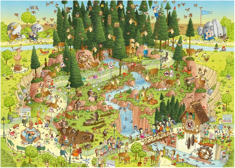 Black Forest Habitat 1000-Piece Puzzle