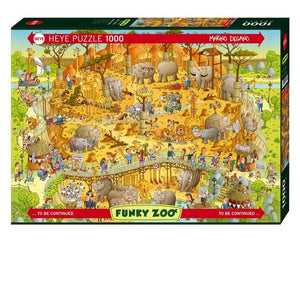 African Habitat 1000-Piece Puzzle