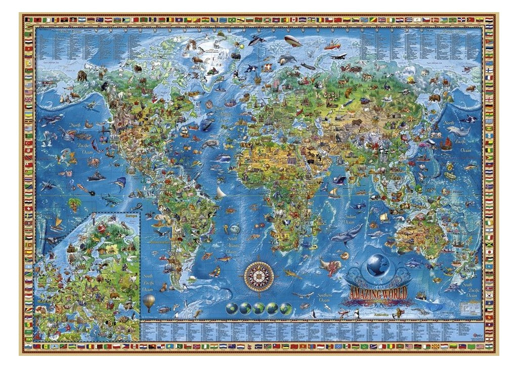 Amazing World 2000-Piece Puzzle