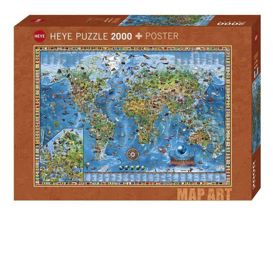 Amazing World 2000-Piece Puzzle