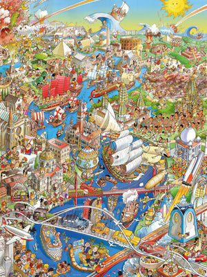 History River 1500-Piece Puzzle