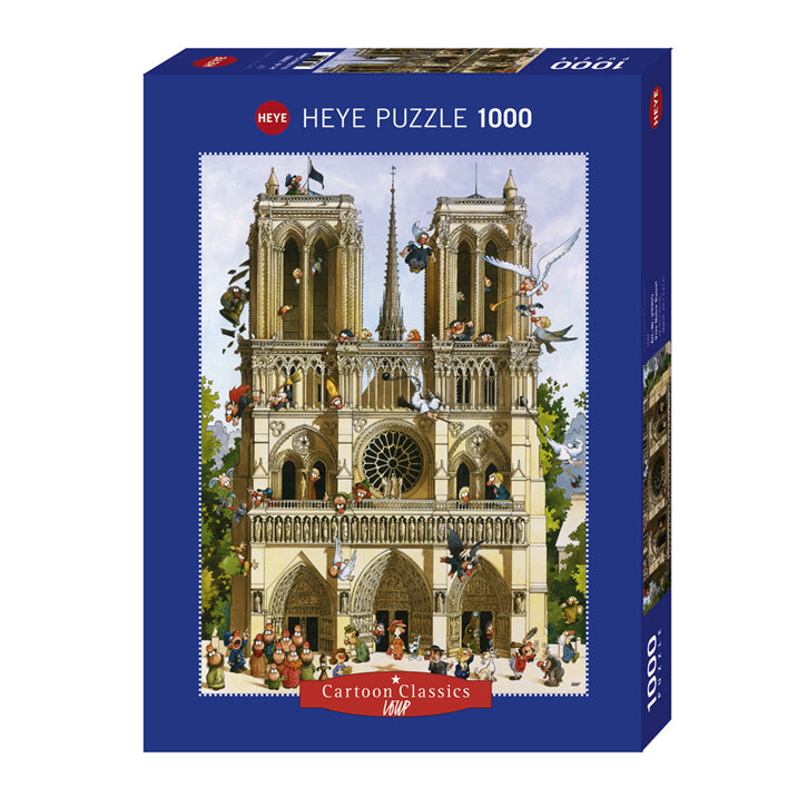 Puzzle Loup: Vive Notre Dame, 1 000 pieces