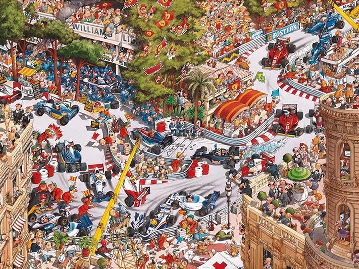 Monaco Classics 1500-Piece Puzzle