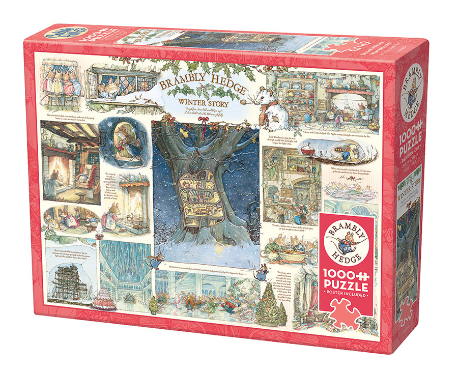 Brambly Hedge Winter Story 1000-Piece Puzzle