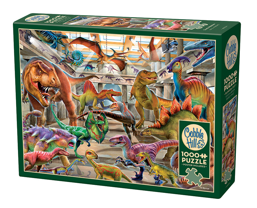Dino Museum 1000-Piece Puzzle