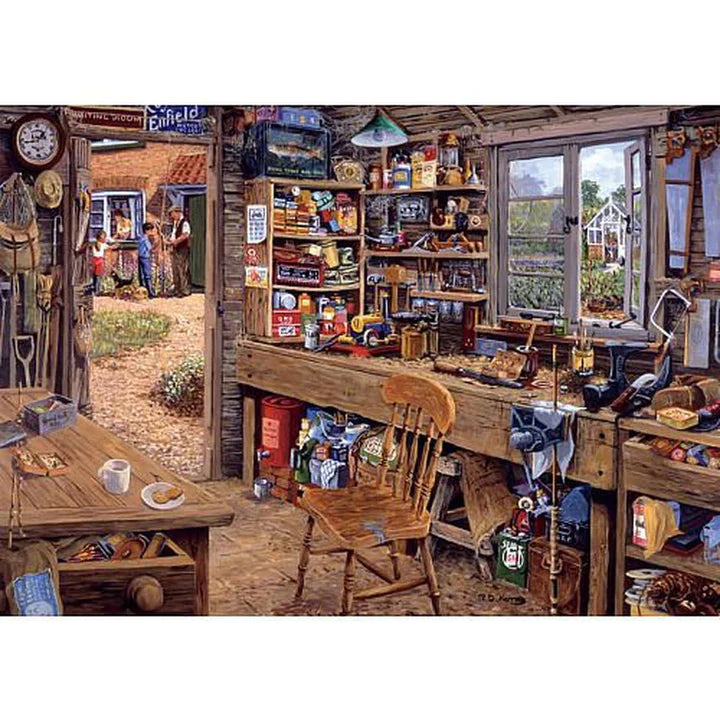 Dad's Shed 500-Piece Puzzle