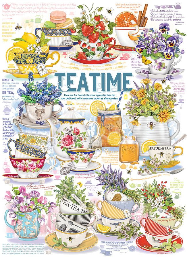 Tea Time - Casse-tête de 1000 pièces