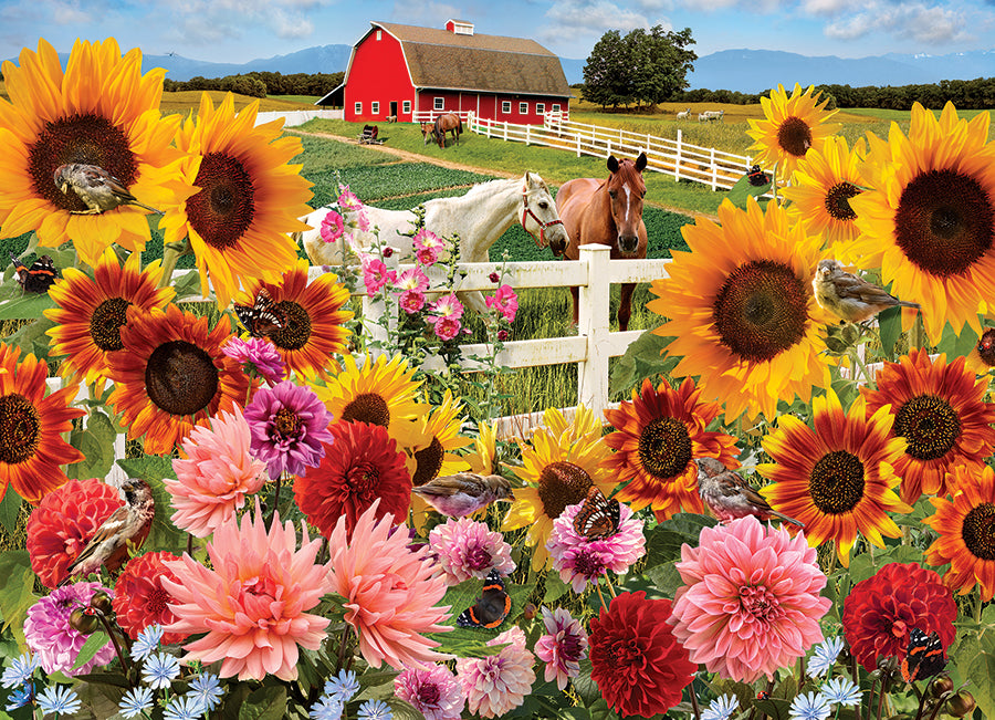 Sunflower Farm - Casse-tête de 1000 pièces