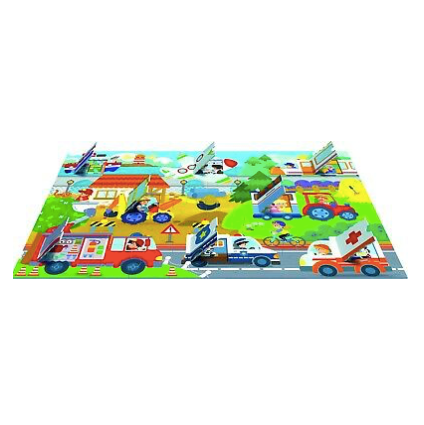 Flip Flap Puzzle - Transport 36-Piece Puzzle