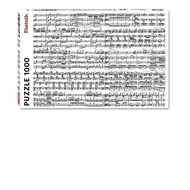Notes de musique<br>Casse-tête de 1000 pièces 