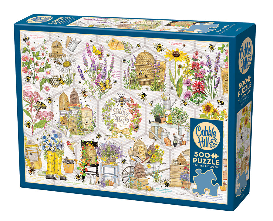 Busy as a Bee 500-Piece Puzzle