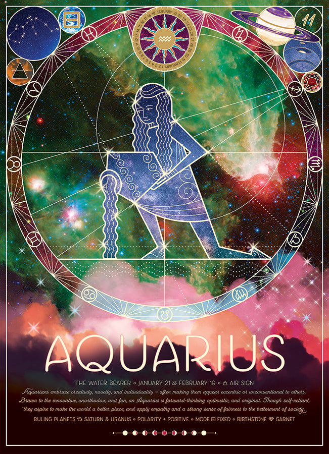 Aquarius 500-Piece Puzzle