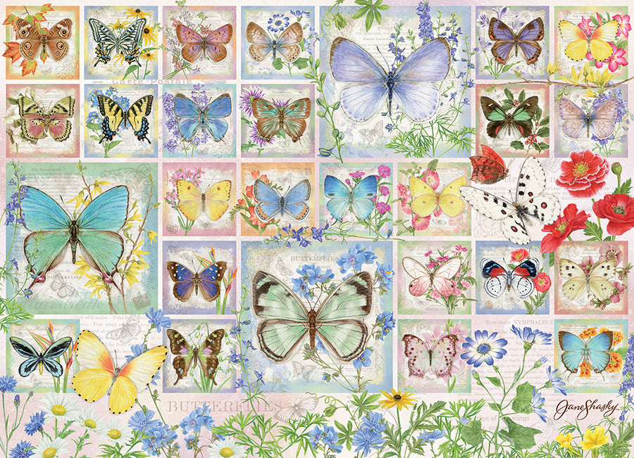 Butterfly Tiles - Casse-tête de 500 pièces