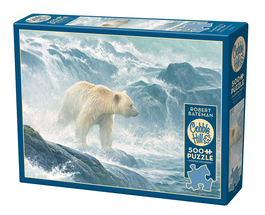 Salmon Watch - Spirit Bear 500-Piece Puzzle