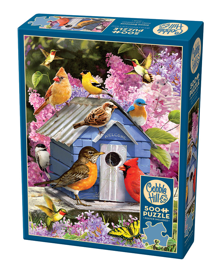Spring Birdhouse 500-Piece Puzzle
