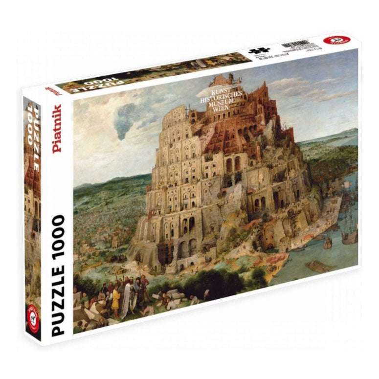La tour de Babel 1563<br>Casse-tête de 1000 pièces 