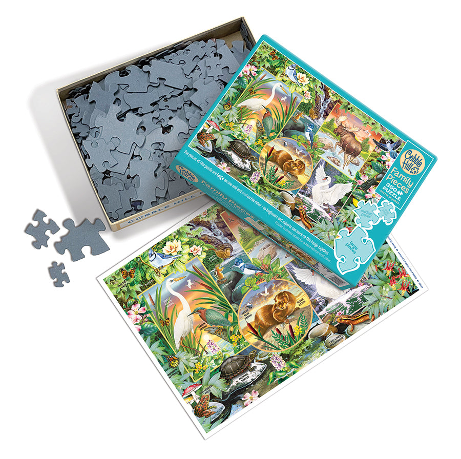 River Magic 350-Piece Family Puzzle