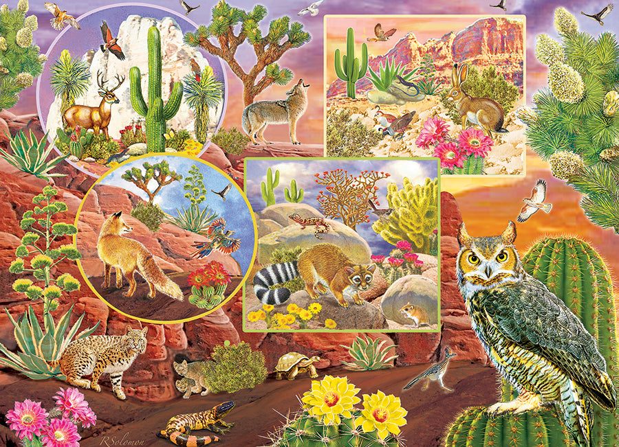 Desert Magic 350-Piece Family Puzzle