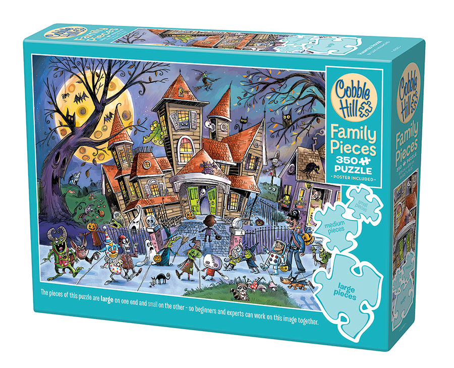 Haunted House 350-Piece Family Puzzle